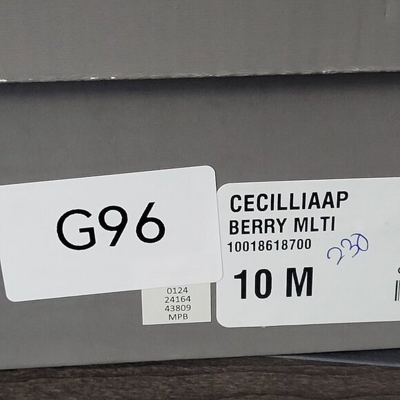 NEW Style & Co Women's 10  Ceciliaap Berry Multi Wedge Sandals - Picture 8 of 8